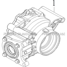 PONT ARRIERE pour Hytrack All cylindrical All Years HY910IS