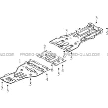 PROTECTIONS SOUS CHASSIS pour Hytrack All cylindrical All Years HY910IS