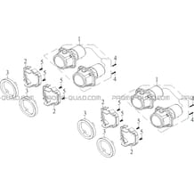 ECLAIRAGE AVANT pour Hytrack All cylindrical All Years HY910IS