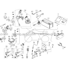 SYSTEME ELECTRIQUE pour Hytrack Toutes les cylindrées Toutes les années HY910IS