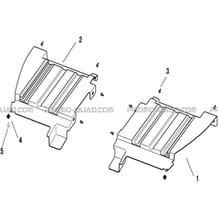 PROTECTIONS (OPTION) pour Hytrack Toutes les cylindrées Toutes les années JOBBER 1100 DMAXX FULL