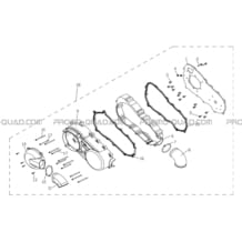 CACHE VARIATEUR pour Hytrack Toutes les cylindrées Toutes les années JOBBER 1100 DMAXX FULL