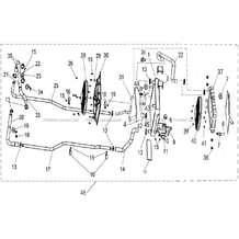 CIRCUIT DE REFROIDISSEMENT pour Hytrack Toutes les cylindrées Toutes les années JOBBER 1100 DMAXX FULL