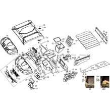 CARROSSERIES pour Hytrack Toutes les cylindrées Toutes les années JOBBER 300 4x2 4x4