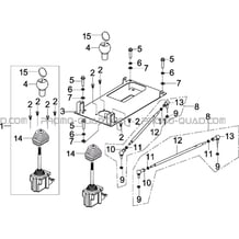 TRINGLERIE DE VITESSES pour Hytrack Toutes les cylindrées Toutes les années JOBBER 300 4x2 4x4