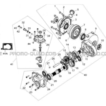 PONT AVANT (MODELE 4X4) pour Hytrack Toutes les cylindrées Toutes les années JOBBER 300 4x2 4x4
