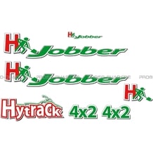 AUTOCOLLANTS pour Hytrack Toutes les cylindrées Toutes les années JOBBER 300 4x2 4x4