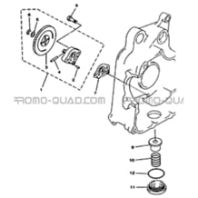 POMPE A HUILE pour Hytrack Toutes les cylindrées Toutes les années JOBBER 300 4x2 4x4