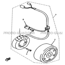 ALTERNATEUR pour Hytrack Toutes les cylindrées Toutes les années JOBBER 300 4x2 4x4