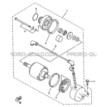 ENSEMBLE DEMARREUR pour Hytrack Toutes les cylindrées Toutes les années JOBBER 300 4x2 4x4