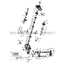 BOITE DE VITESSES 4X4 pour Hytrack Toutes les cylindrées Toutes les années JOBBER 400 4x4