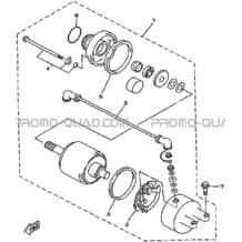 DEMARREUR pour Hytrack Toutes les cylindrées Toutes les années JOBBER 400 4x4