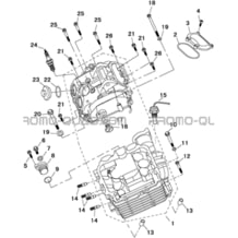 ENSEMBLE CULASSE pour Hytrack Toutes les cylindrées Toutes les années JOBBER 700 AP 2012