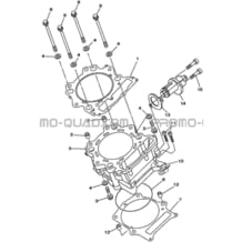 CYLINDRE pour Hytrack Toutes les cylindrées Toutes les années JOBBER 700 AP 2012