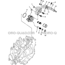 FILTRATION HUILE pour Hytrack Toutes les cylindrées Toutes les années JOBBER 700 AP 2012