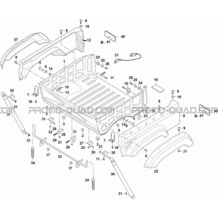 BENNE 1 pour Hytrack Toutes les cylindrées Toutes les années JOBBER 700 AP 2012