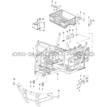 ACCESSOIRES DIVERS pour Hytrack Toutes les cylindrées Toutes les années JOBBER 700 AP 2012