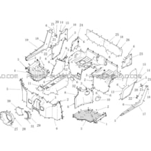 MARCHE-PIED   CARROSSERIE LATERALE pour Hytrack All cylindrical All Years JOBBER 700 MAXX