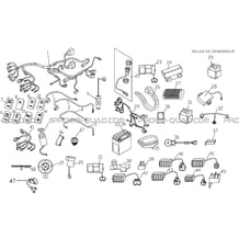 SYSTEME ELECTRIQUE pour Hytrack Toutes les cylindrées Toutes les années JOBBER 700 MAXX