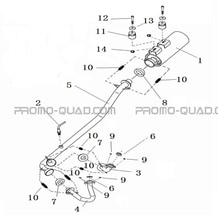 ECHAPPEMENT pour Hytrack Toutes les cylindrées Toutes les années JOBBER 700 MAXX