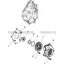 VENTILATEUR pour Hytrack All cylindrical All Years JOBBER 750 MAXX