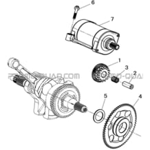 DEMARREUR pour Hytrack All cylindrical All Years JOBBER 750 MAXX