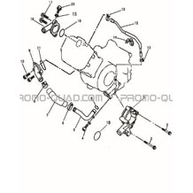 POMPE A EAU pour Hytrack All cylindrical All Years JOBBER 750 MAXX