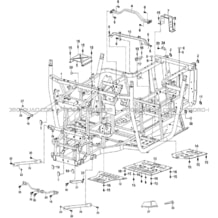 CHASSIS pour Hytrack Toutes les cylindrées Toutes les années JOBBER 750 MAXX