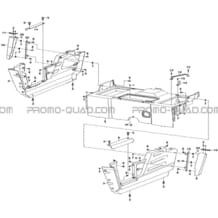 CARROSSERIE LATERALE pour Hytrack All cylindrical All Years JOBBER 750 MAXX