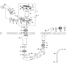 FILTRE A AIR pour Hytrack All cylindrical All Years JOBBER 750 MAXX