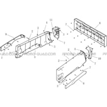 CARROSSERIE BENNE pour Hytrack Toutes les cylindrées Toutes les années JOBBER 800 DMAXX