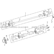 CARDANS pour Hytrack Toutes les cylindrées Toutes les années JOBBER DMAXX FULL