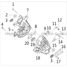 PONT ARRIERE pour Hytrack Toutes les cylindrées Toutes les années JOBBER eV5 FULL