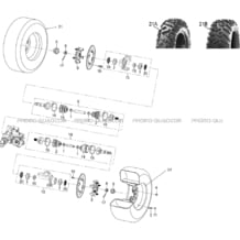 ESSIEU AVANT pour Hytrack All cylindrical All Years JOBBER eV5 MAXX