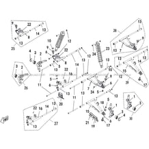 SUSPENSION AVANT pour Hytrack Toutes les cylindrées Toutes les années JOBBER T-BOSS 500