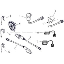 SYSTEME ELECTRIQUE 2 pour Hytrack Toutes les cylindrées Toutes les années JOBBER T-BOSS 500