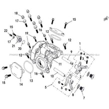 CACHE-CULBUTEURS pour Hytrack Toutes les cylindrées Toutes les années JOBBER T-BOSS 500