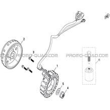 ALTERNATEUR pour Hytrack Toutes les cylindrées Toutes les années JOBBER T-BOSS 500