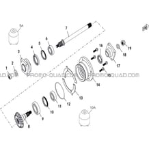 TRANSMISSION II pour Hytrack Toutes les cylindrées Toutes les années JOBBER T-BOSS 500