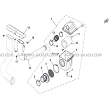 FILTRE A AIR pour Hytrack Toutes les cylindrées Toutes les années JOBBER T-BOSS 500