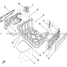 BENNE pour Hytrack Toutes les cylindrées Toutes les années JOBBER T-BOSS 550