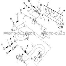 ECHAPPEMENT pour Hytrack All cylindrical All Years JOBBER T-BOSS 550