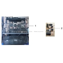 PARE-BRISE (OPTION) pour Hytrack Toutes les cylindrées Toutes les années JOBBER T-BOSS 570
