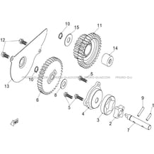 POMPE A HUILE pour Hytrack Toutes les cylindrées Toutes les années JOBBER T-BOSS 570