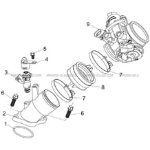 SYSTEME D'INJECTION pour Hytrack Toutes les cylindrées Toutes les années JOBBER T-BOSS 570
