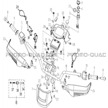 GUIDON   COMPTEUR pour Hytrack All cylindrical All Years MP4