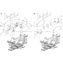 CHASSIS 2 pour Hytrack Toutes les cylindrées Toutes les années MP4