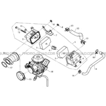 CARBURATEUR   RENIFLARD D'HUILE pour Masai Toutes les cylindrées Toutes les années A300