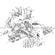 CHASSIS pour Masai Toutes les cylindrées Toutes les années A300
