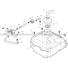 RESERVOIR DE CARBURANT pour Masai Toutes les cylindrées Toutes les années A330 - A330 Ultimate